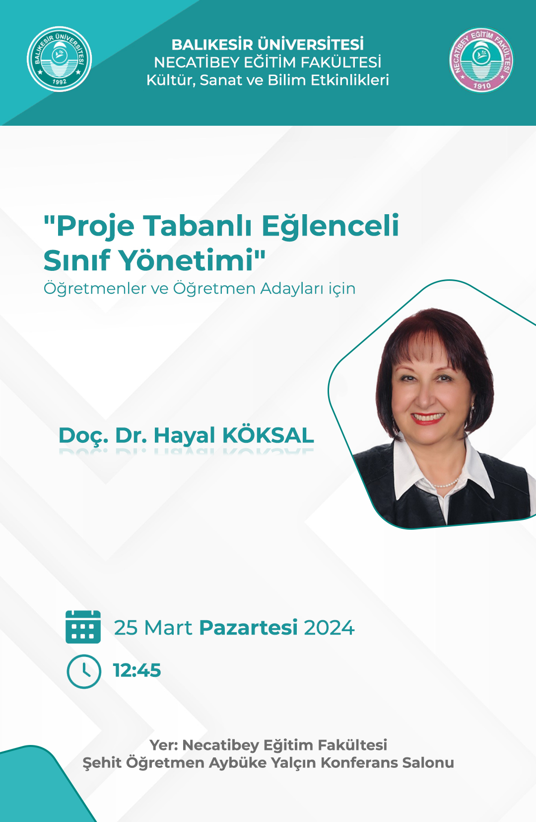 Proje Tabanlı Eğlenceli Sınıf Yönetimi Semineri