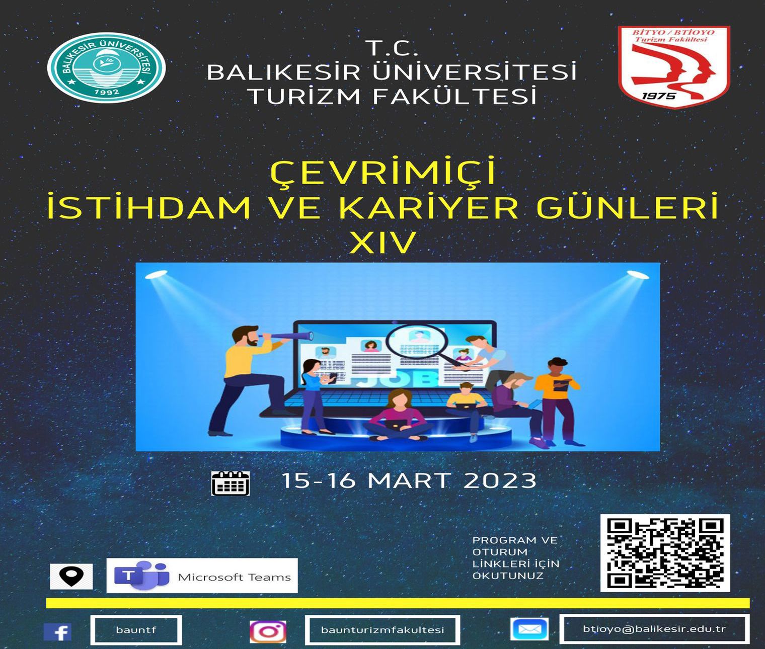 XIV. İstihdam ve Kariyer Günleri (Çevrimiçi) 