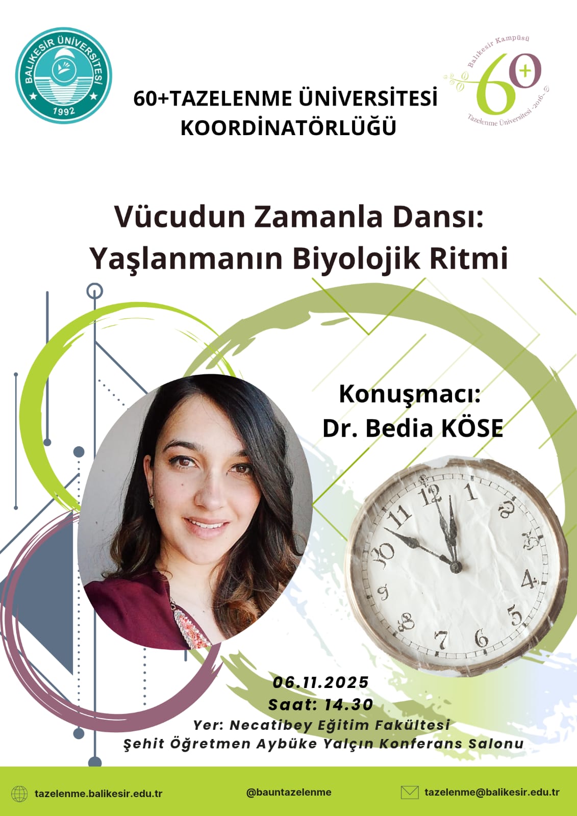 Vücudun Zamanla Dansı: Yaşlanmanın Biyolojik Ritmi