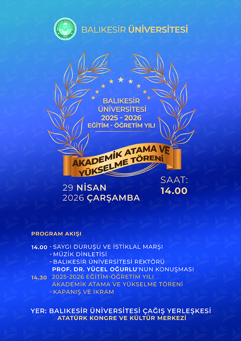 Akademik Atama ve Yükselme Töreni
