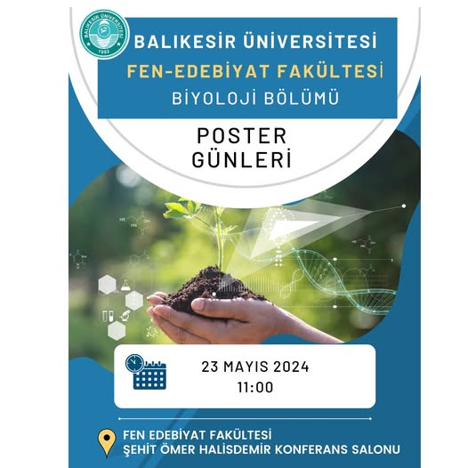 Biyoloji Bölümü Poster Günleri