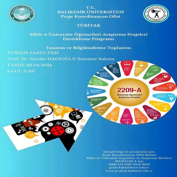 2209-A Üniversite Öğrencileri Araştırma Projeleri Destekleme Programı Bilgilendirme Toplantısı