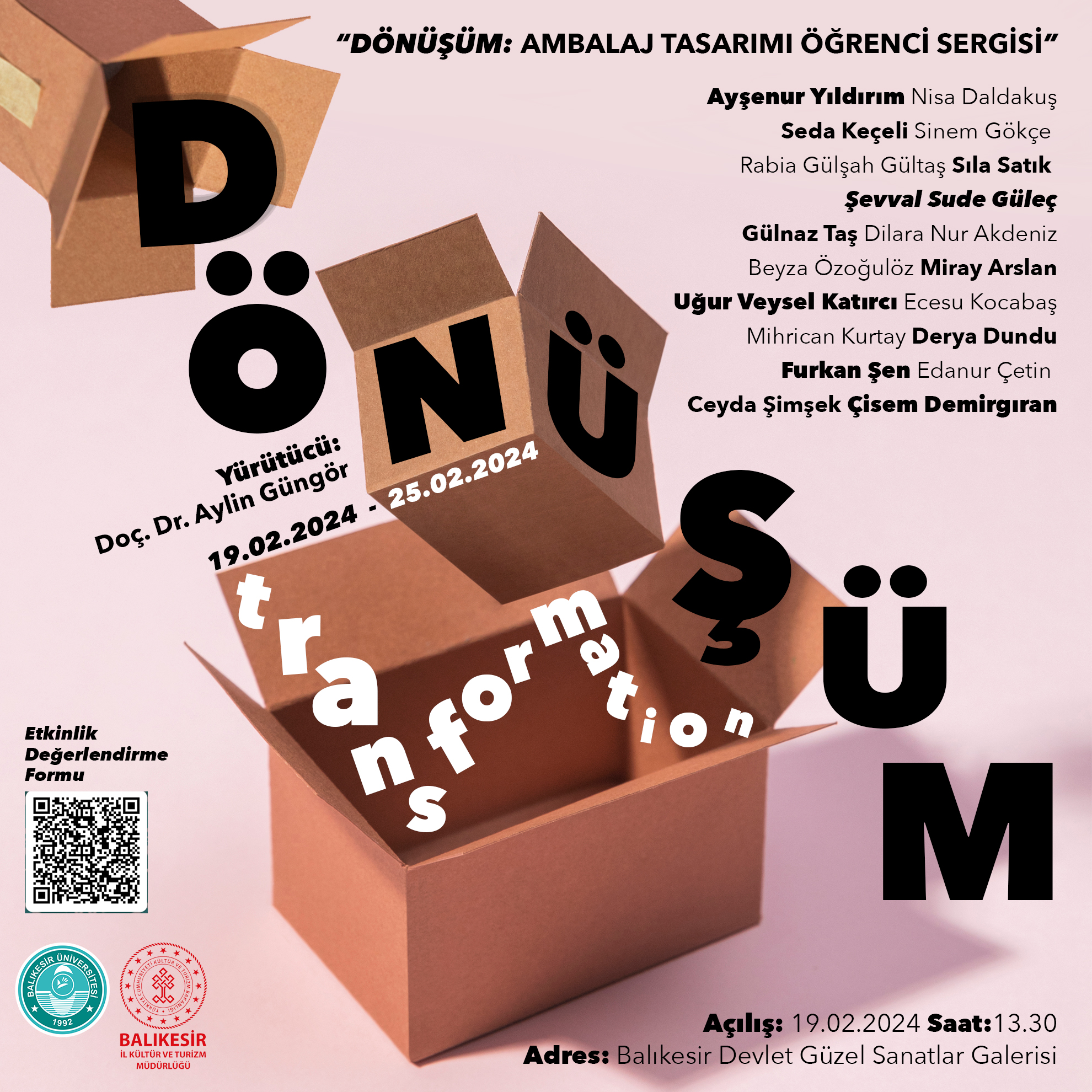 Dönüşüm: Ambalaj Tasarımı Öğrenci Sergisi