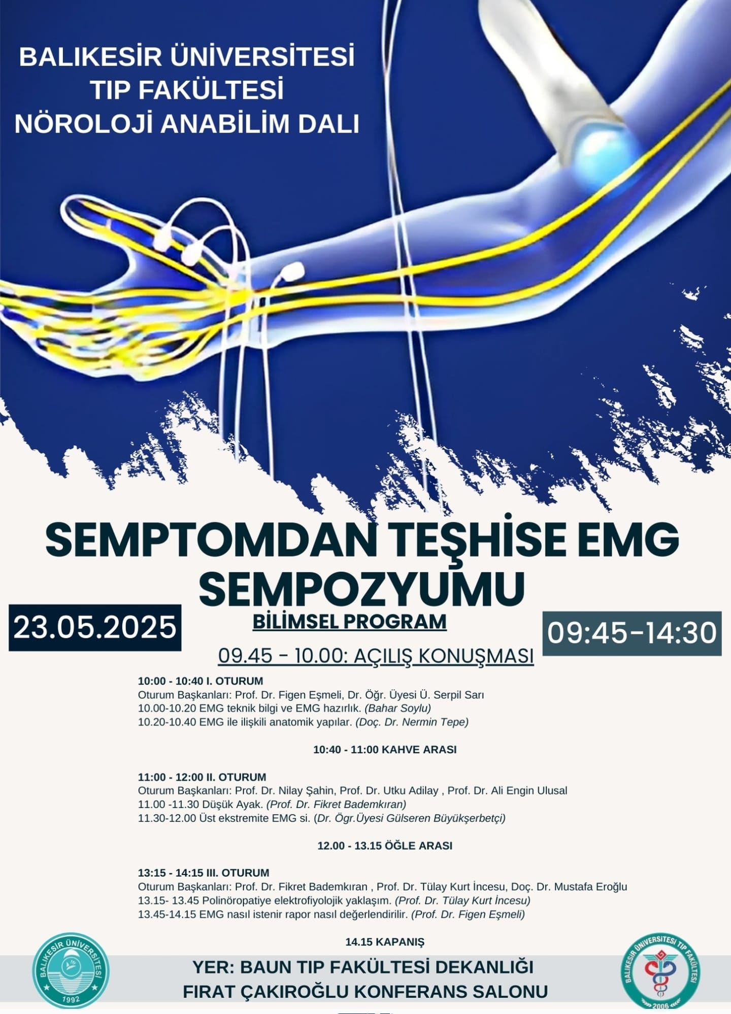 Semptomdan Teşhise EMG Sempozyumu