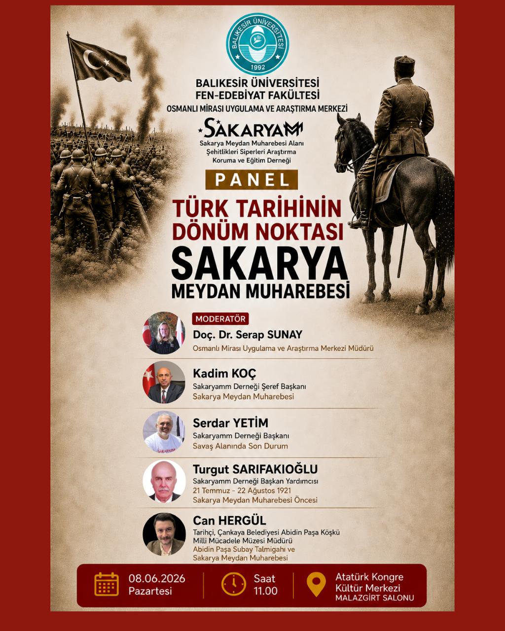 Türk Tarihinin Dönüm Noktası Sakarya Meydan Muharebesi