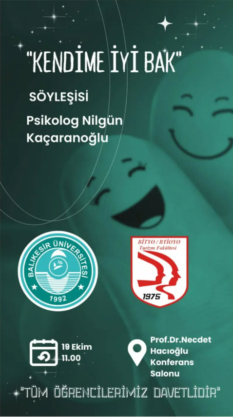Kendime İyi Bak - Gençlerin Ruh Sağlığı Semineri