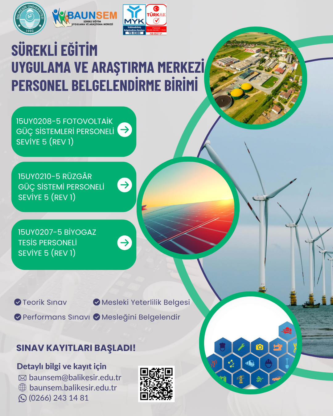 MESLEKİ YETERLİLİK BELGESİ SINAVI