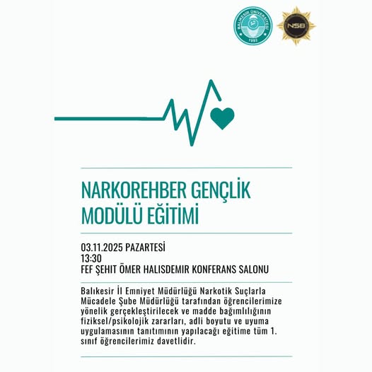 Narkorehber Gençlik Modülü Eğitimi