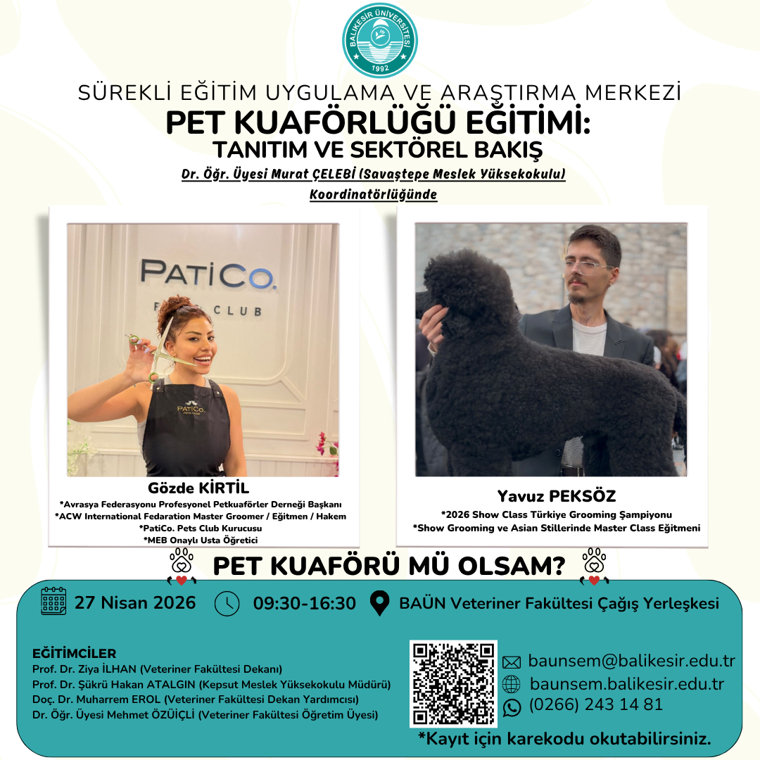 PET KUAFÖRLÜĞÜ EĞİTİMİ: TANITIM VE SEKTÖREL BAKIŞ
