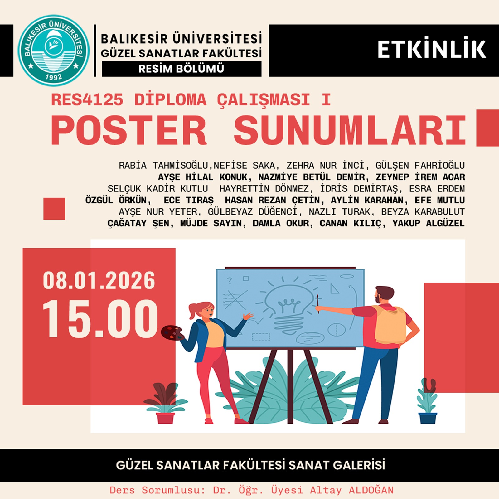poster sunumları