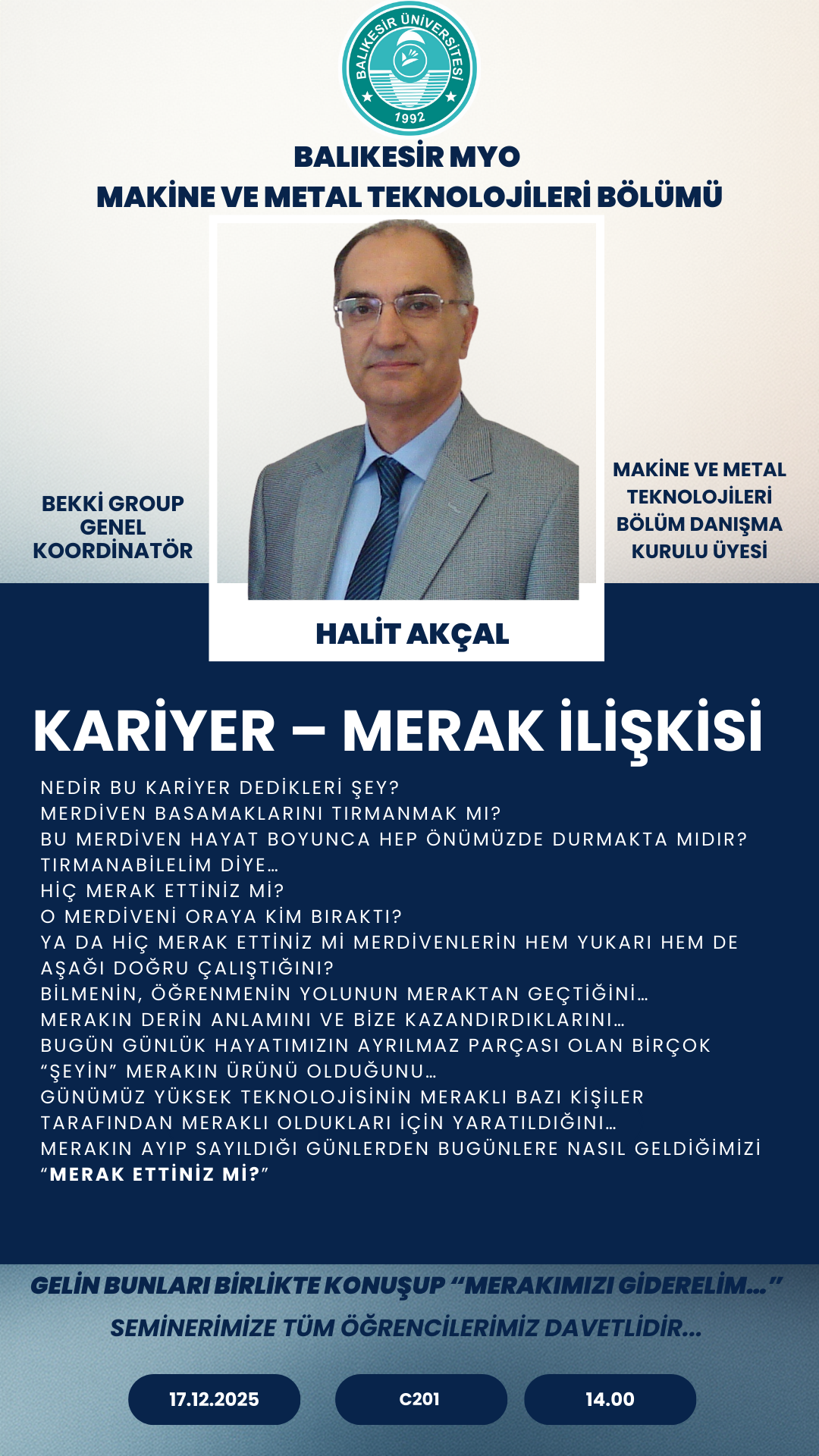 Kariyer-Merak İlişkisi
