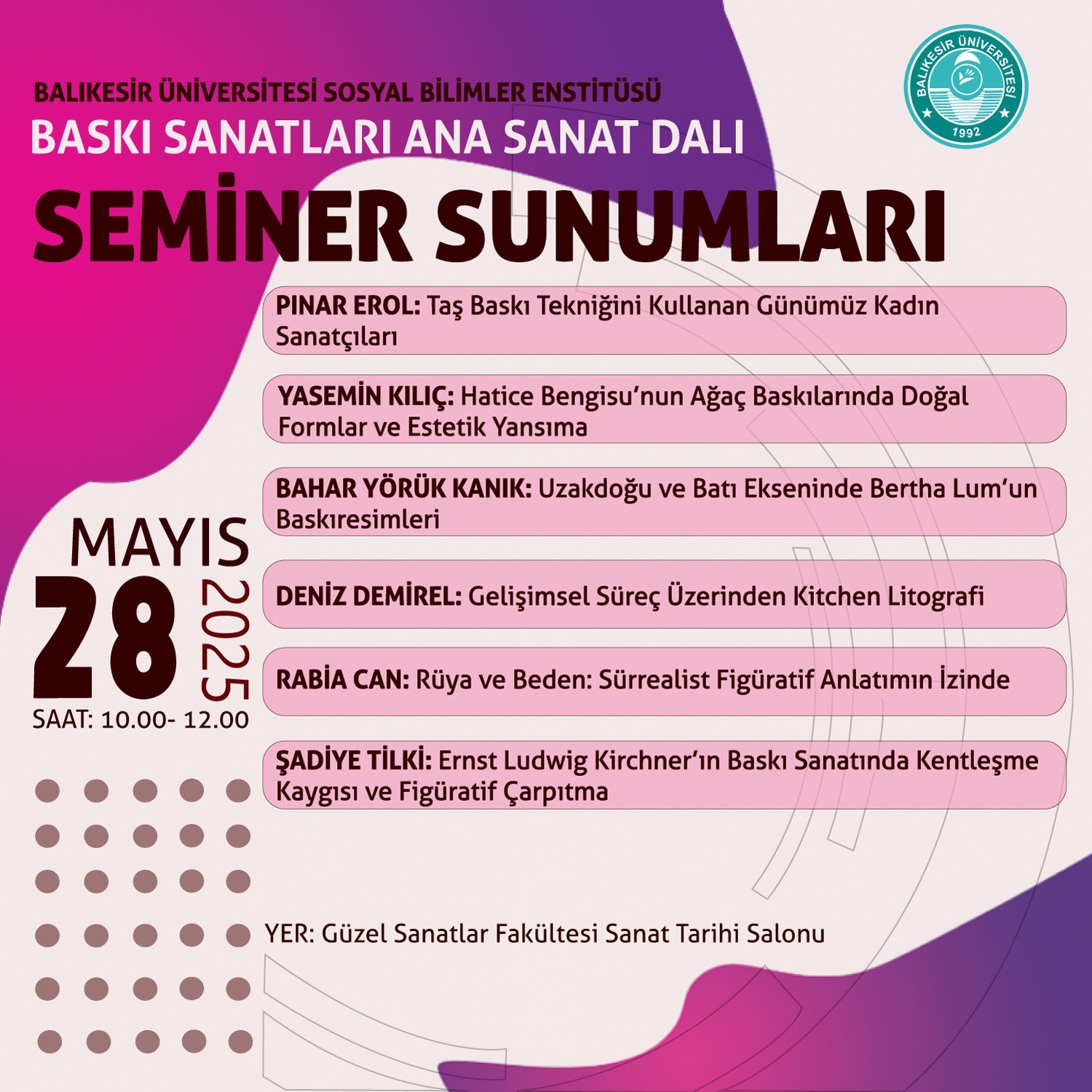 SEMİNER SUNUMLARI