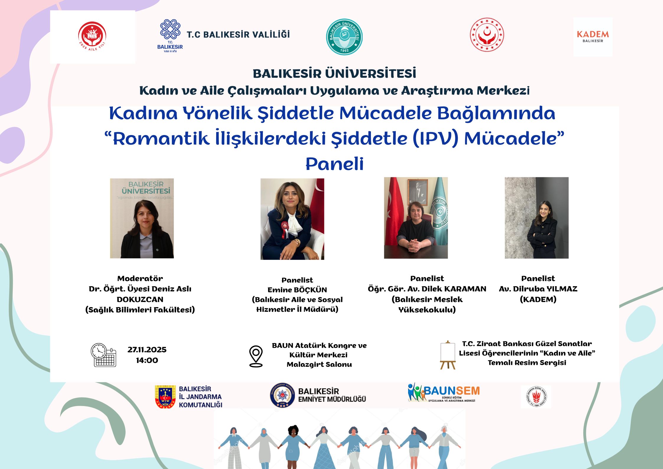 Kadına Yönelik Şiddetle Mücadele Bağlamında "Romantik İlişkilerdeki Şiddetle (IPV) Mücadele" Paneli