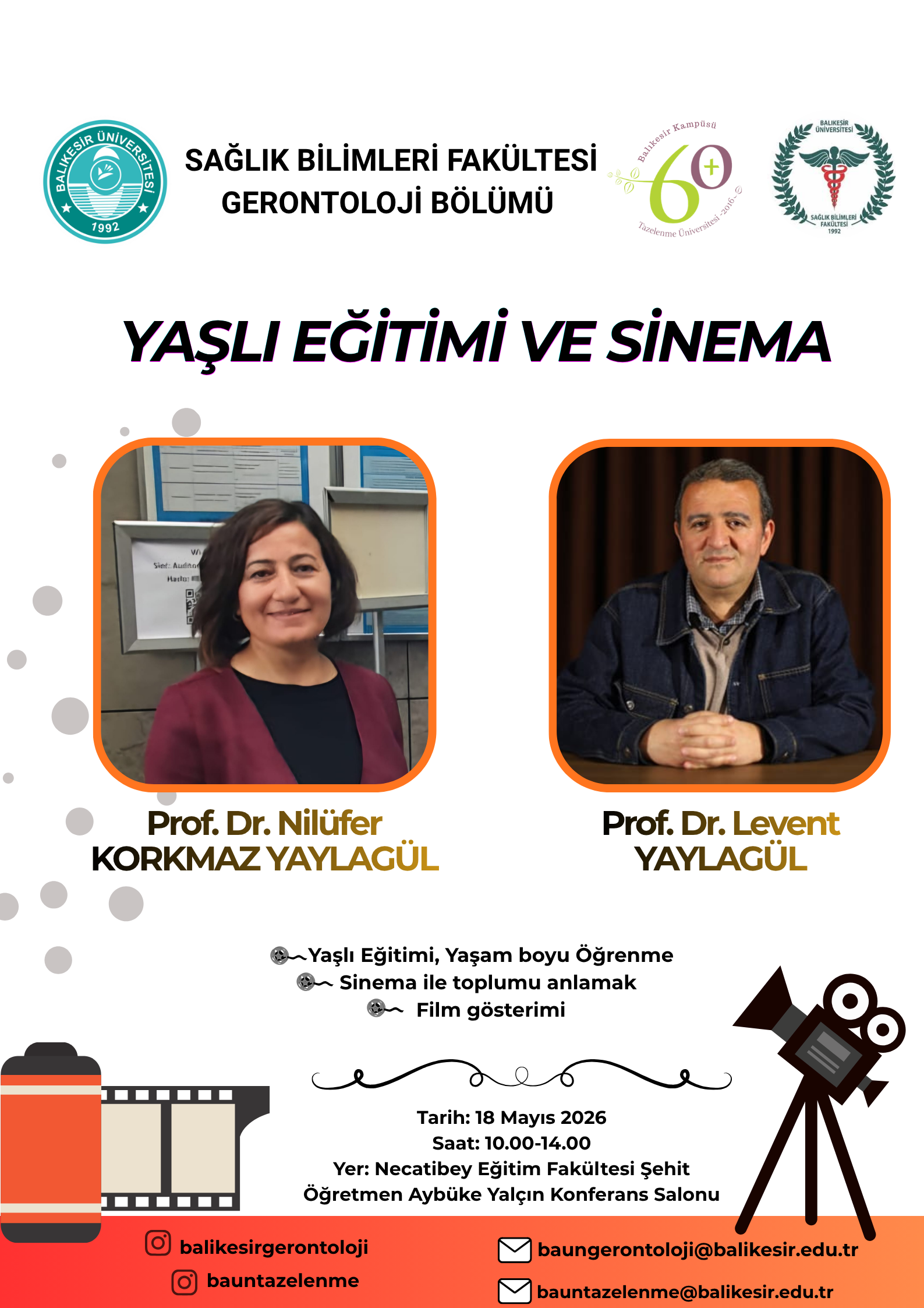 Yaşlı Eğitimi ve Sinema 