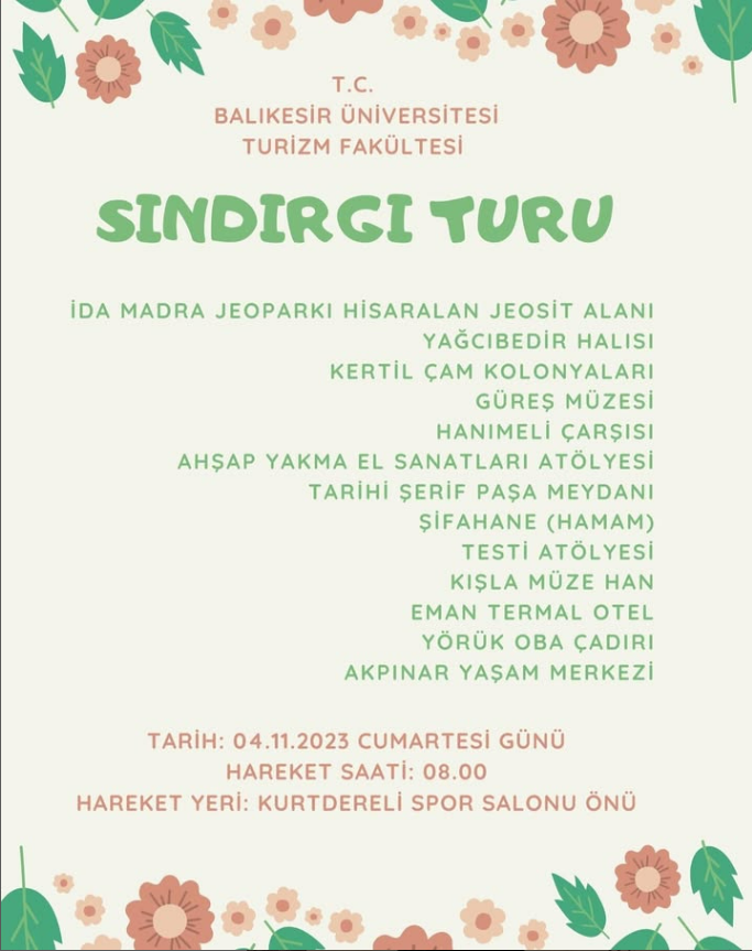Sındırgı Gezisi