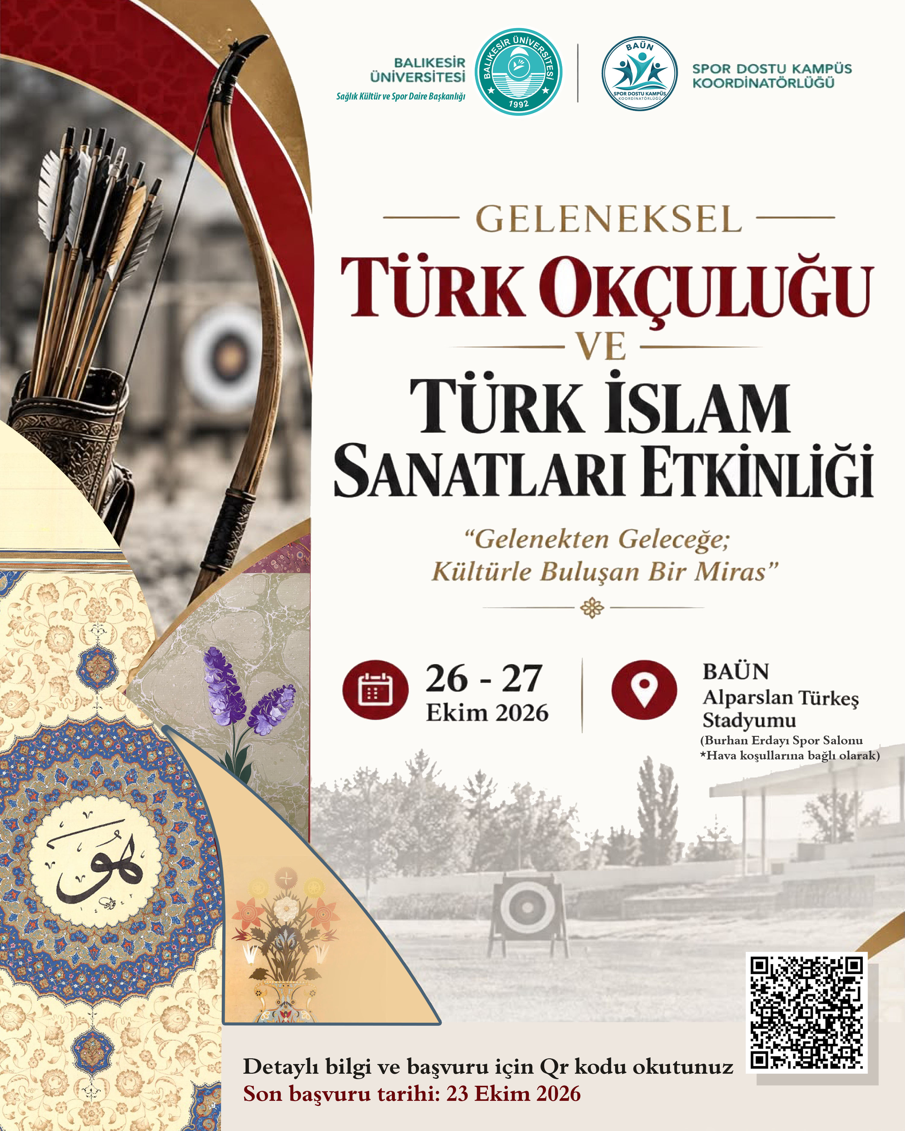 Geleneksel Türk Okçuluğu ve Türk İslam Sanatları Etkinliği