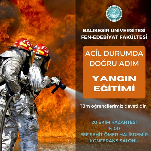 Acil Durumlarda Yangın Eğitimi