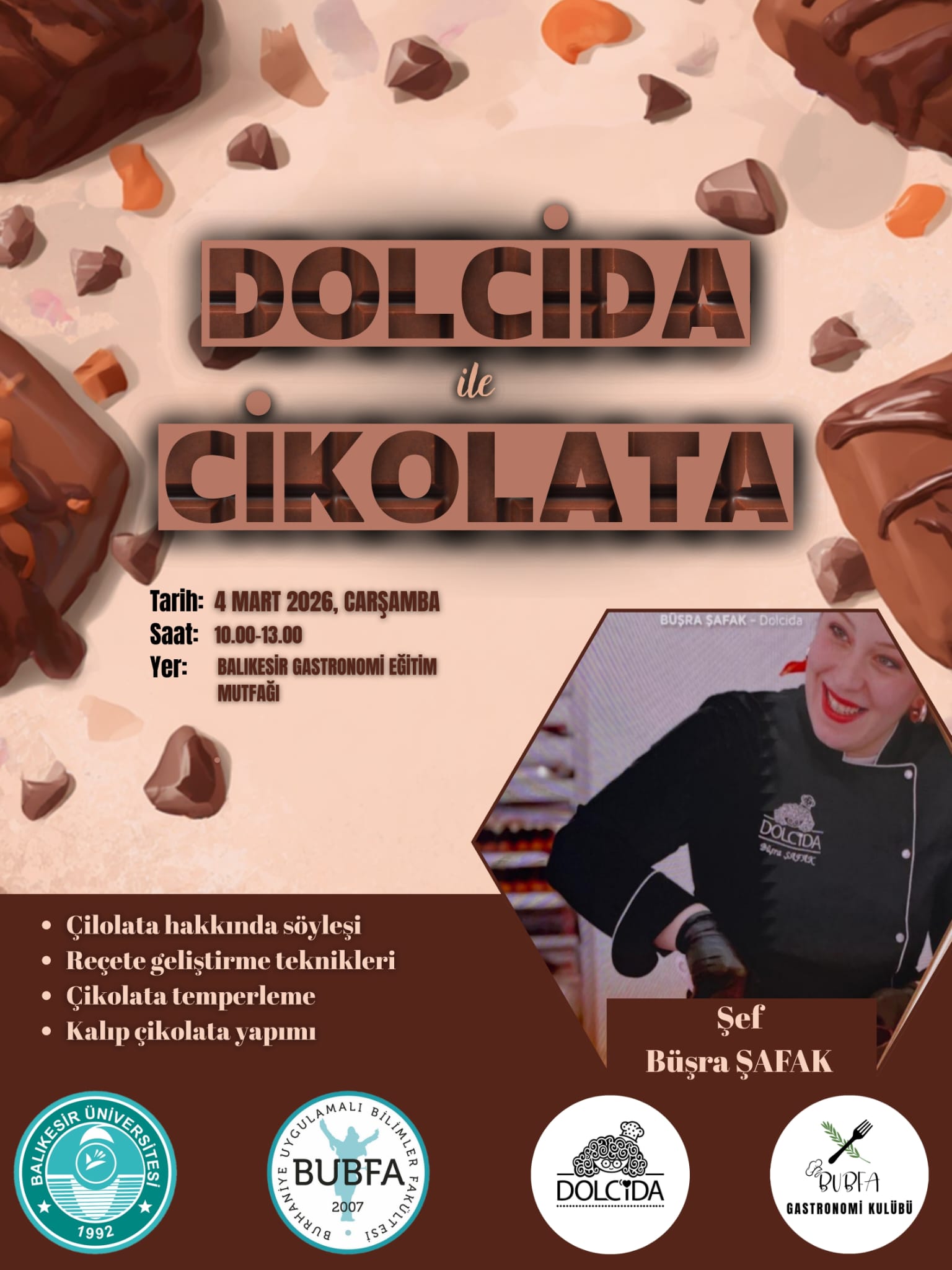 Dolcida ile Çikolata Etkinliği