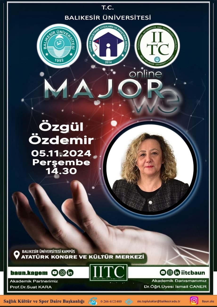 MAJOR WE - "Hayat Mühendisliği" Konulu Söyleşi