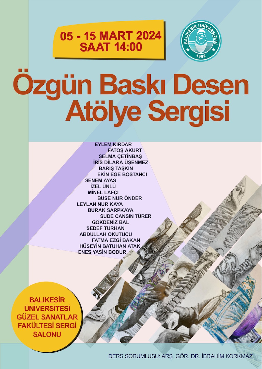 Özgün Baski Desen Atölye Sergisi