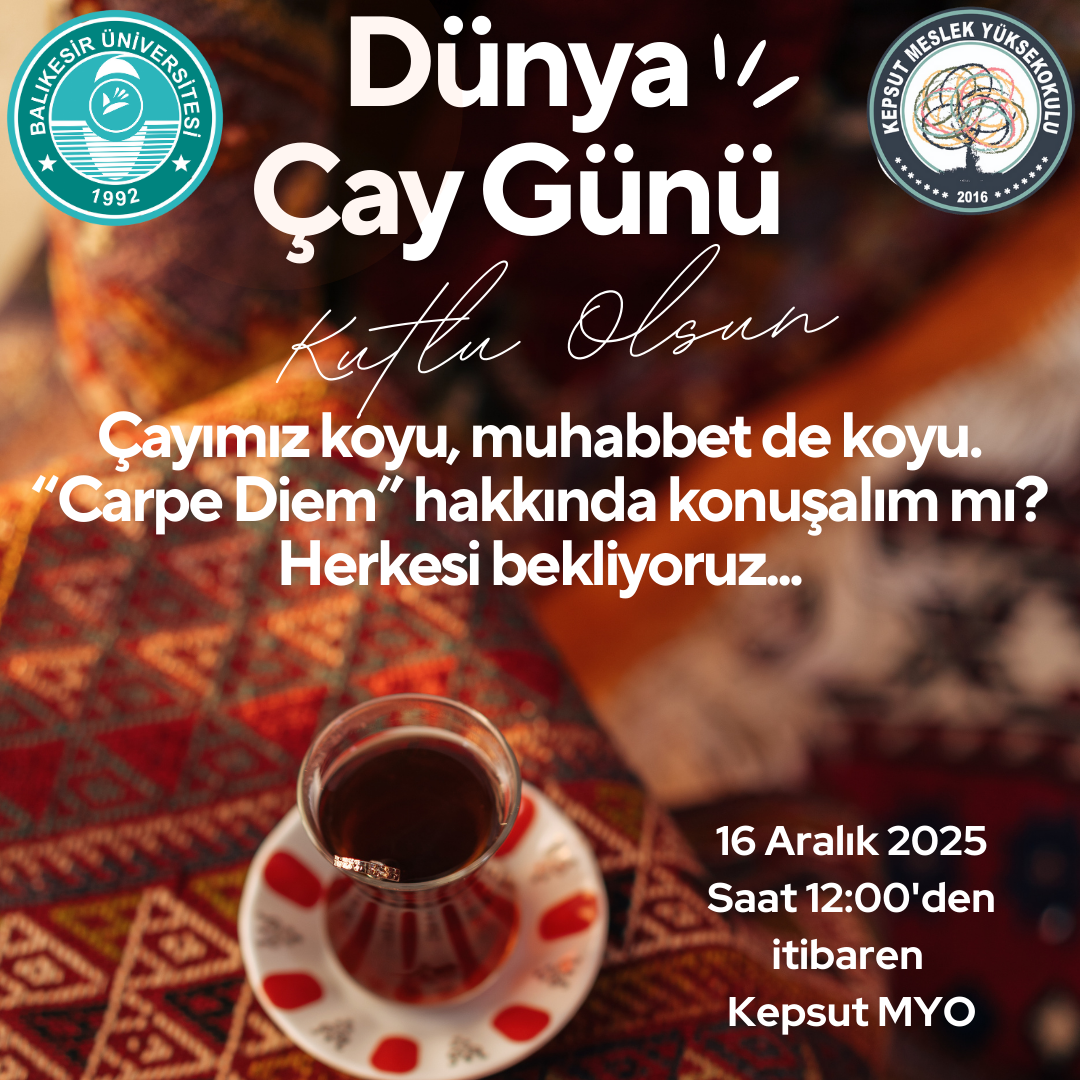 Dünya Çay Günü Etkinliği