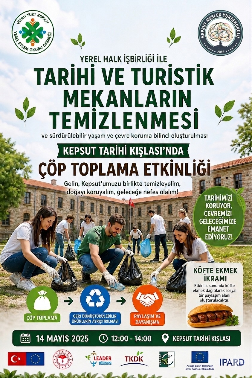 Tarihi ve Turistik Mekanların Temizlenmesi