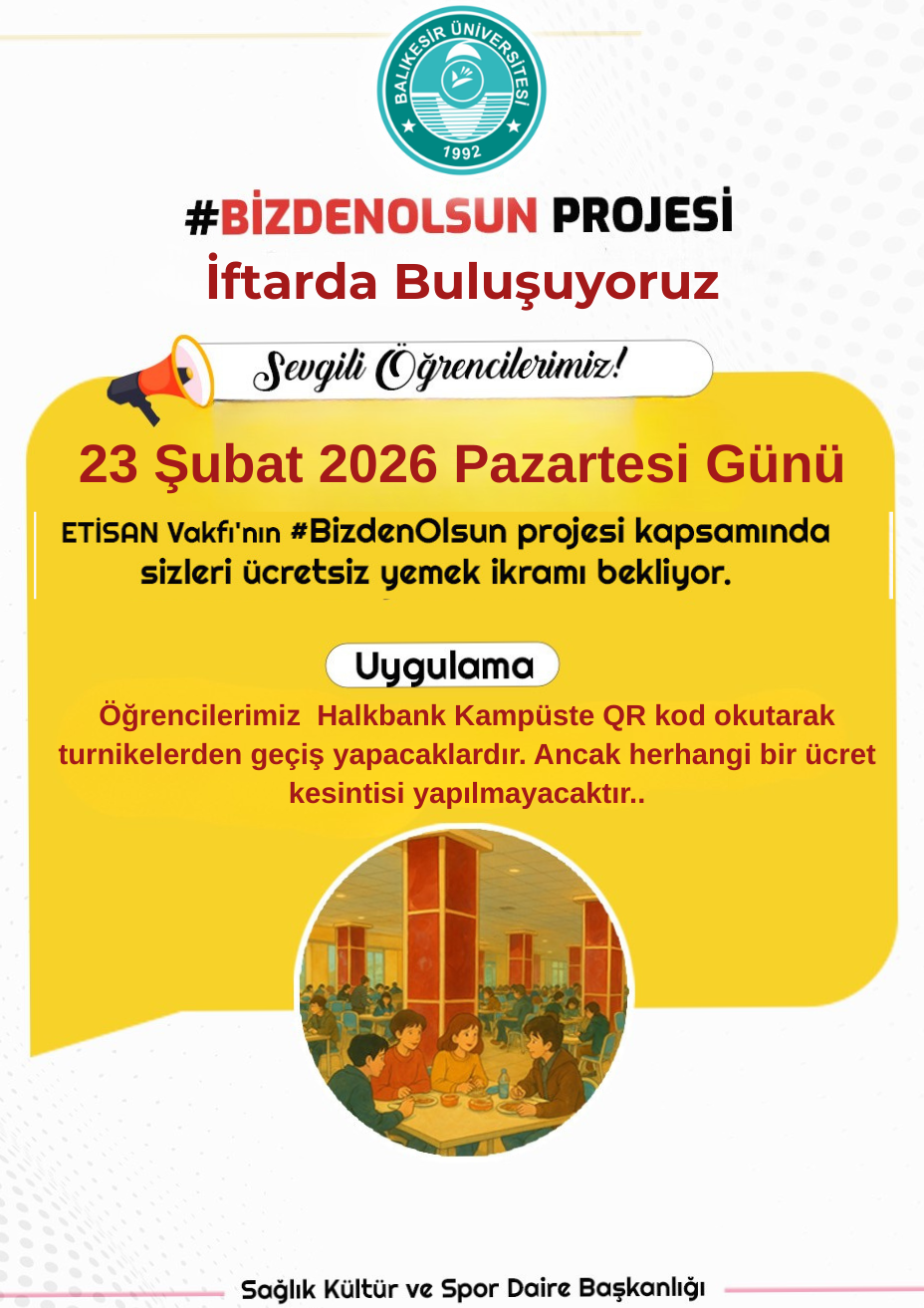 Bizden Olsun Projesi İftarda Buluşuyoruz