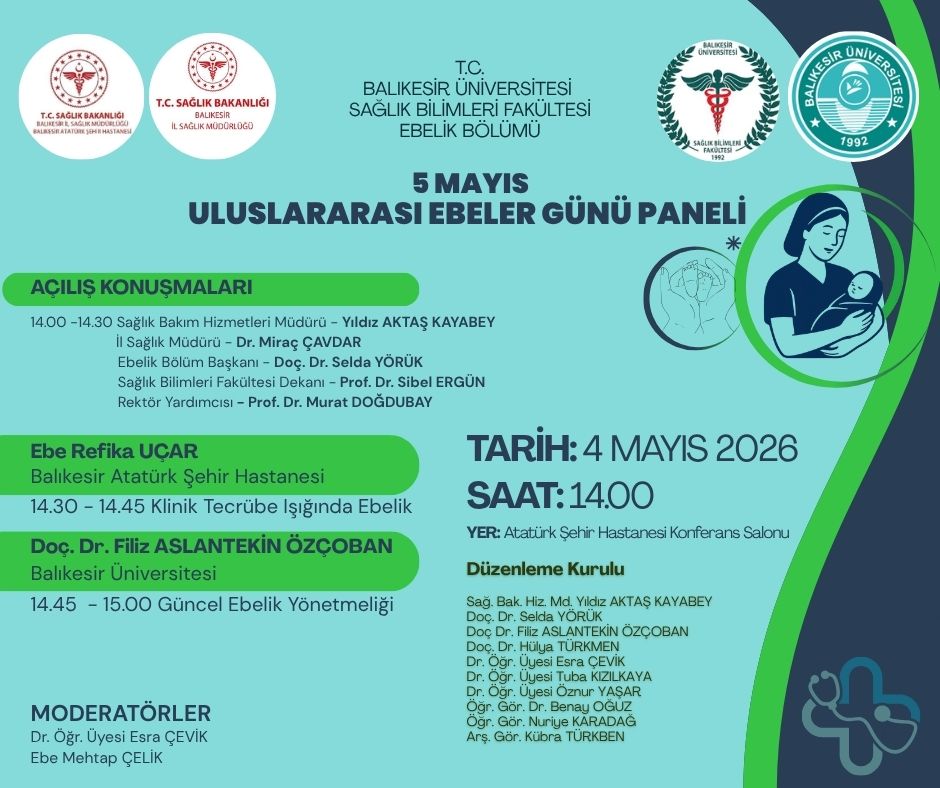 5 Mayıs Uluslararası Ebeler Günü Paneli