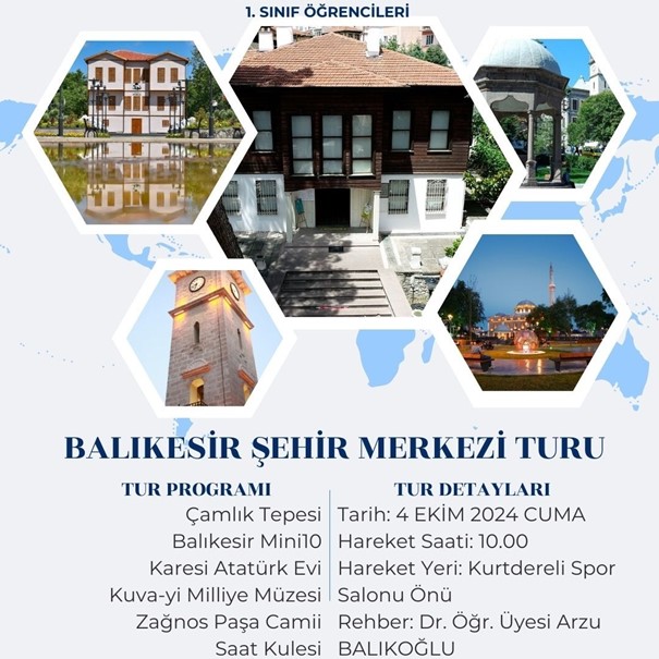 Balıkesir Şehir Turu Etkinliği